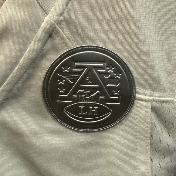 (RARE) Alex Smith Kansas City Chiefs Nike Platinum Limited Jersey - White - Picture 4 of 5